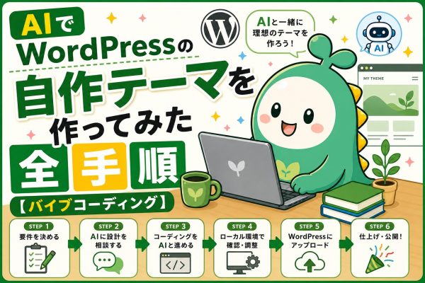 AIでWordPressテーマを作ってみた！のアイキャッチ画像